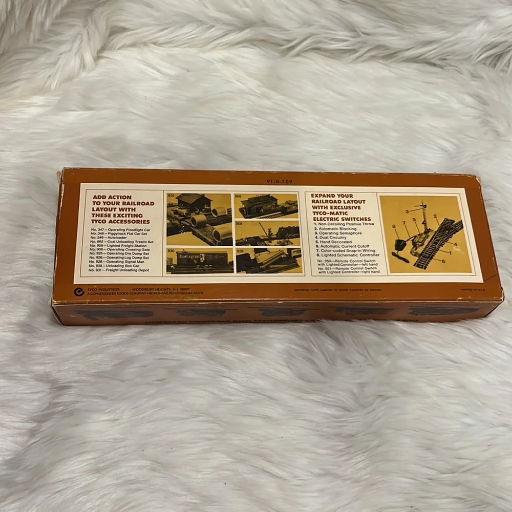 Rare Vintage TYCO Original Box Bundle 4 Scale Train Advertisement Company